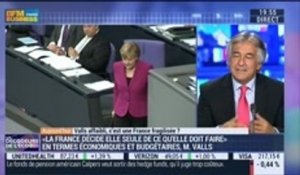 Manuel Valls affaibli: est-ce que c'est une France fragilisée ?, dans les Décodeurs de l'éco - 16/09 2/4