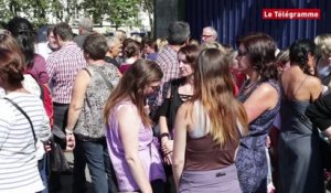 Quimper. 400 notaires du Finistère manifestent