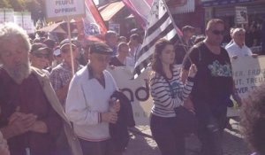 Manifestation pour Nantes en Bretagne