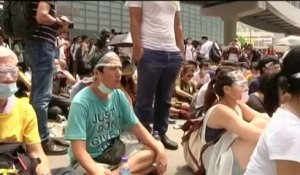 Hong Kong : les étudiants protestent contre la tutelle chinoise