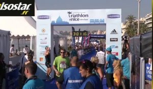 Arrivée Triathlon de Nice Côte d'azur de 02.57.44 à 03.12.18