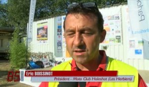 Finale de moto-cross de Vendée: Interview d'Eric Boissineau