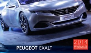 Le Peugeot Exalt en direct du Mondial Auto 2014