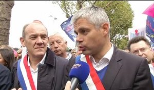 Wauquiez à la Manif pour tous: "Je veux l'abrogation de la loi"