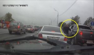 Un Road Rage Russe pas comme les autres