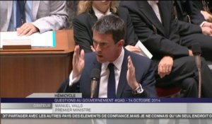 Quand Manuel Valls martèle lors des QAG  que pour le budget,  c'est le parlement qui décide !