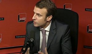 Emmanuel Macron : "Il faut de vraies réformes pour avoir de vrais investissements, vite"