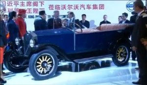 Xi Jinping et le roi Philippe dévoilent la 300.000ème Volvo destinée au marché chinois