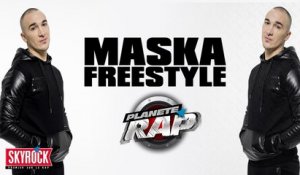 Freestyle de Maska et ses invités en live dans Planète Rap !