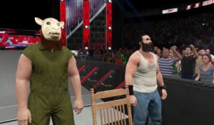 L'entrée de la Wyatt Family dans WWE 2K15