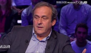 Michel Platini dans le Club du Dimanche : "Le ballon d'or devrait être un joueur qui a brillé à la Coupe du Monde"