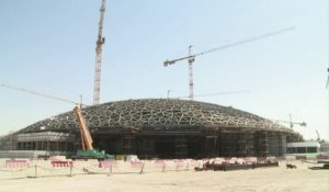 Aperçu du futur Louvre à Abou Dhabi