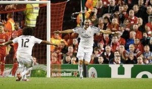 Buts Liverpool Real Madrid 0-3 23-10-2014