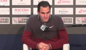 Tennis / Federer en finale à Bâle - 25/10
