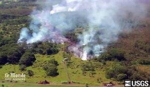 A Hawaï, une coulée de lave menace les habitants