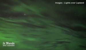En Suède, des aurores boréales d'une intensité exceptionnelle