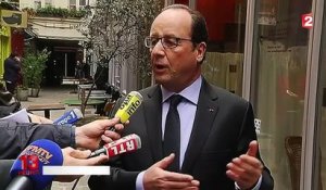 Mort de Rémi Fraisse : François Hollande en appelle à la responsabilité de chacun
