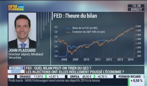 Arrêt du "quantitative easing": la FED va-t-elle prendre en compte la situation des marchés ?: John Plassard – 28/10