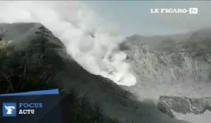 Costa Rica : le volcan Turrialba entre en éruption