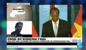 BURKINA FASO - "Nous ne reconnaissons plus Compaoré comme président" (Sams'k Le Jah)