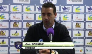 USCL - Sochaux : Conférence de presse d'Olivier Echouafni (J13 S14/15)