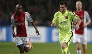 But de Messi face à l'Ajax vs Barcelona 0-1