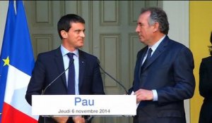 Valls à Bayrou: "Le rassemblement, plus que jamais d'actualité"