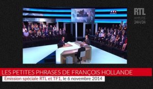 VIDÉO - Le meilleur des petites phrases de François Hollande