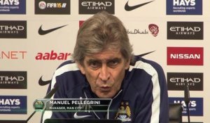 Man City - Pellegrini : "Je ne ressens jamais la pression"