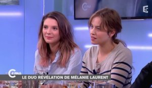 Lou de Laâge et Joséphine Japy jeunes pousses du cinéma français - C à vous - 07/11/2014