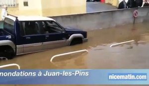 Inondations à Juan-les-Pins