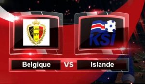 Match du jour: Belgique-Islande
