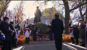 11-Novembre: François Hollande rend hommage à Clémenceau