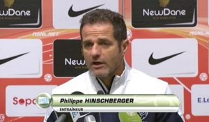 Nancy - USCL : Conférence de presse de Pablo Correa et Philippe Hinschberger (J14 S14/15)