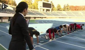 Le recordman du monde de 100m à 4 pattes s'appelle Katsumi