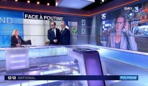 G20 : un tête-à-tête tendu entre Vladimir Poutine et François Hollande