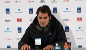 ATP - Masters Londres - Roger Federer : "Je m'estime assez chanceux aujourd'hui"