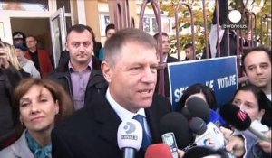 Roumanie : les candidats à la présidentielle au coude à coude, Iohannis en tête