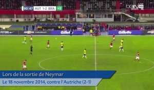 Neymar rend le brassard de capitaine à Thiago Silva