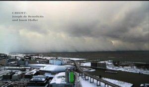 Les tempêtes de neige aux Etats-Unis en timelapse