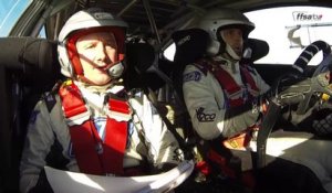 Jean-Marie Cuoq en embarquée au Rallye Terre de Vaucluse
