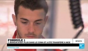 Jules Bianchi n'est plus dans le coma et a été transféré à Nice - FORMULE 1
