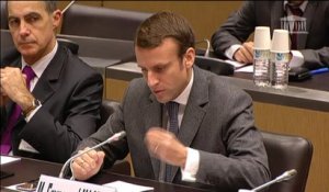 Réduction du temps de travail : audition d'Emmanuel Macron