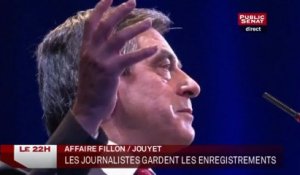 Affaire Fillon/Jouyet : les journalistes gardent l'enregistrement