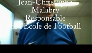Jean-Christophe Malabry, responsable de l'Ecole de Football à la Berrichonne de Châteauroux