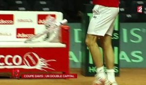 Tennis: double crucial pour la finale de Coupe Davis