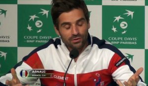 Coupe Davis - Clément : ''Gasquet-Benneteau, option intéressante''