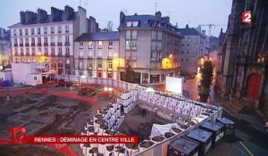 Rennes : une bombe est désamorcée en plein centre-ville