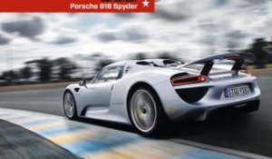 Porsche 918 Spyder : vidéo du record du tour au Mans !