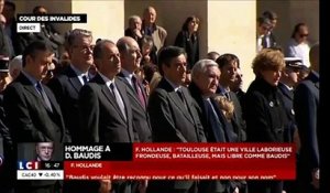 L'hommage de Hollande à D. Baudis